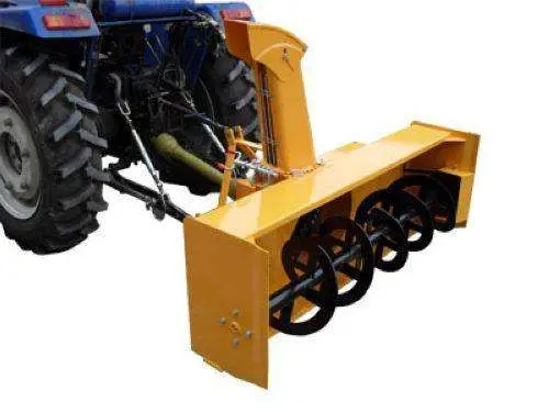 CE Made in China Taihong Brands Tractor Mounted Wheel Loader Snow Blower Rear