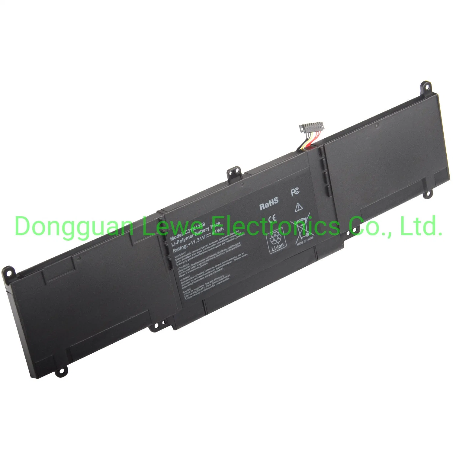 Rechargeable Replacement Li-ion Batteries for Asus C31n1339 Zenbook Ux303 11.31V 41wh Black Laptop Battery