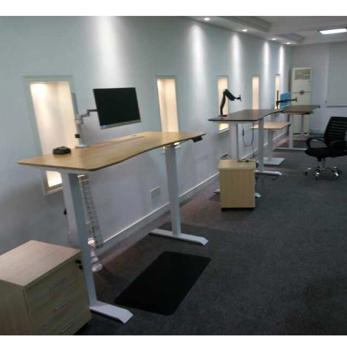 Modern Office Desk Sit & Stand Computer Height Adjustable Desk