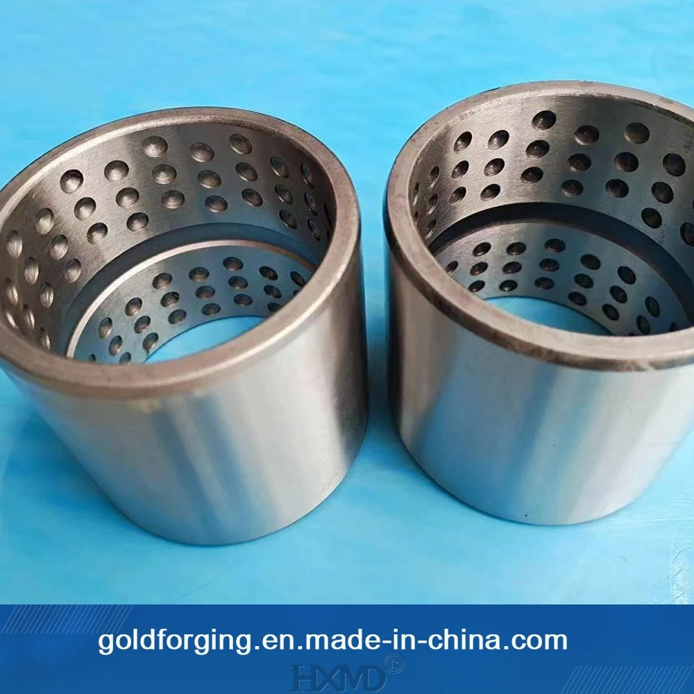 Gold Forging Customized Bushings Excavator Parts Bucket Stainless Steel Control Arm Pin Bushing