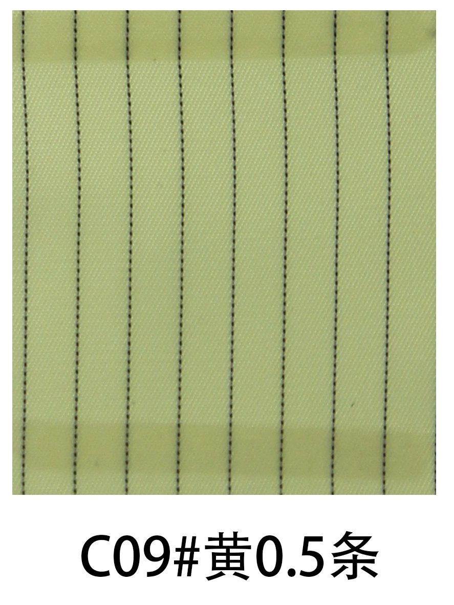 ESD Antistatic Fabric with 98% Polyester and 2% Carbon Fibre for Chemical Lab Uniforms