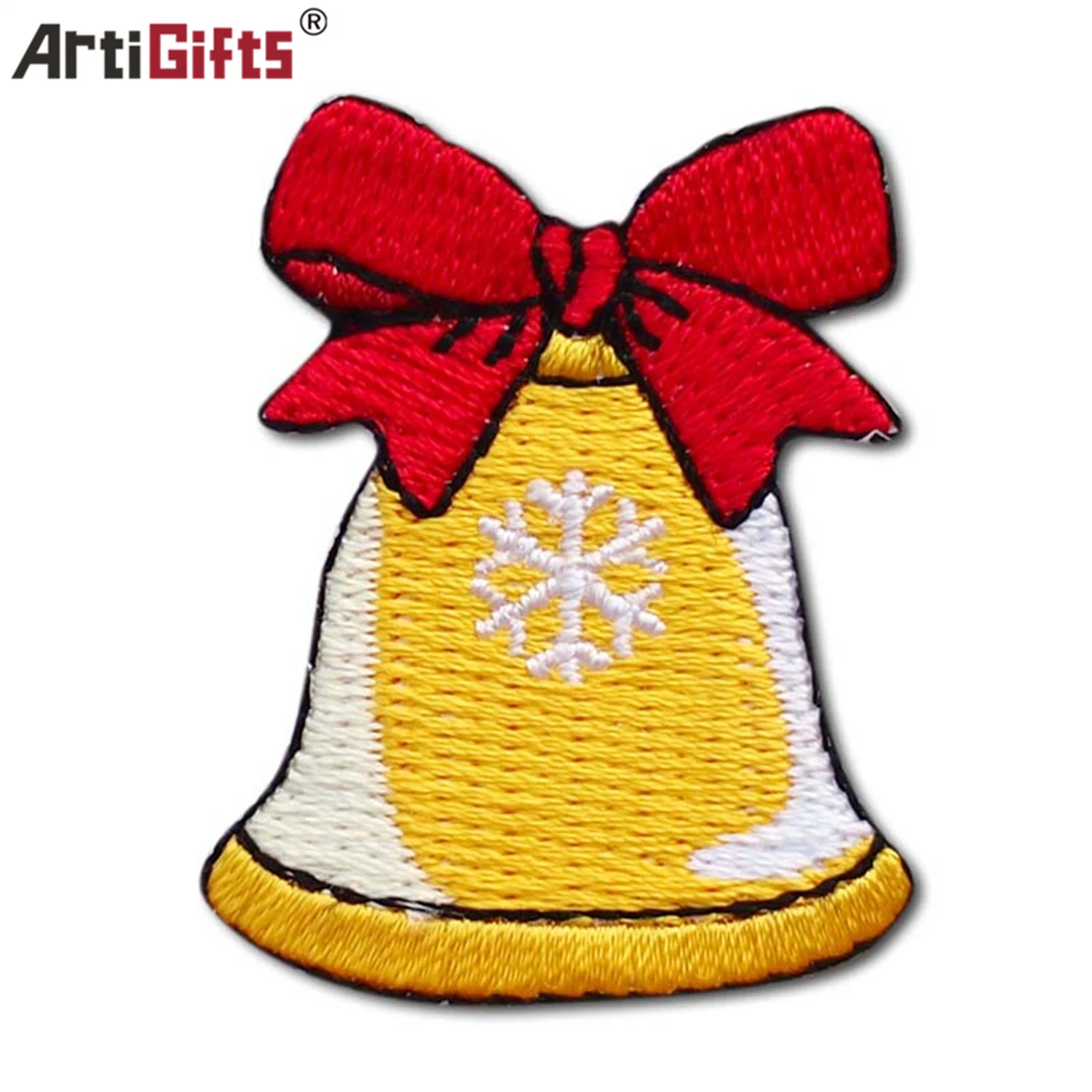 Fashion Fabric Design Embroidery Patch with Glue