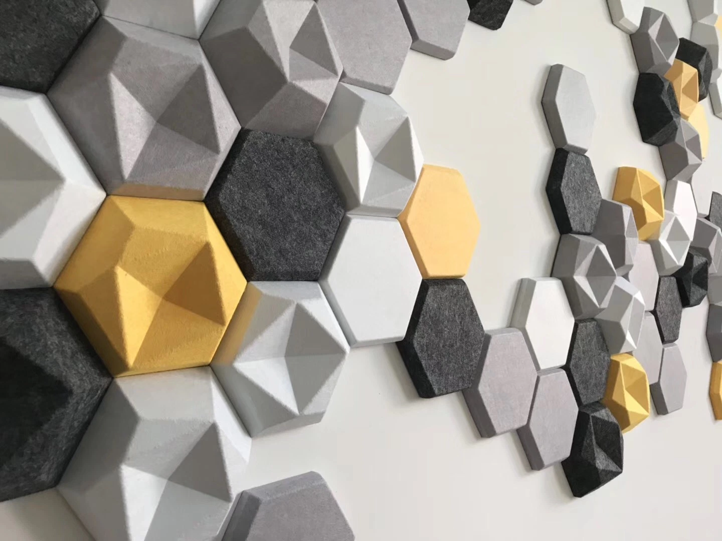 3D Soundproofing Wall Covering Pet Acoustic Panel