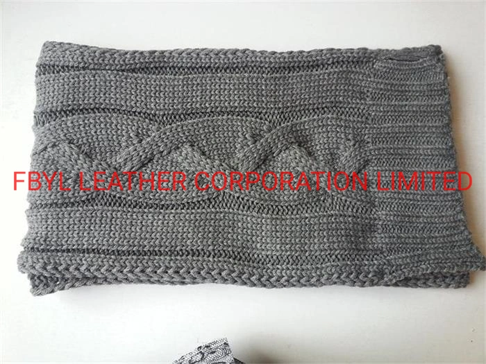 High Quality Knitted Scarf for Winter (JYS-KS90517)