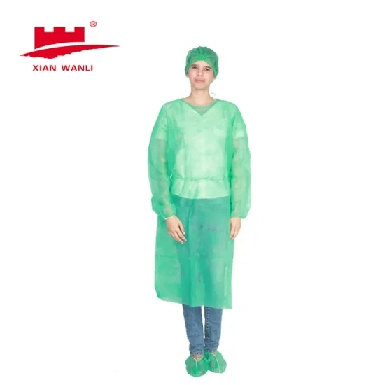 Hospital Medical Disposable Non-Woven Protective Surgical Gown