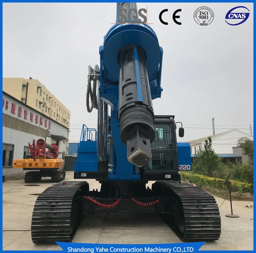 Good Quality 60 Meter Engineering Hydraulic/Crawler Drilling Rig Dr-220 Price Has Passed CE Certificate for Construction Building Export to Southeast