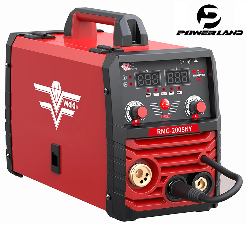 Full Digital Inverter Semi Automatic MIG/MMA Mutil Function Electric Welding Equipment 5 Kgs