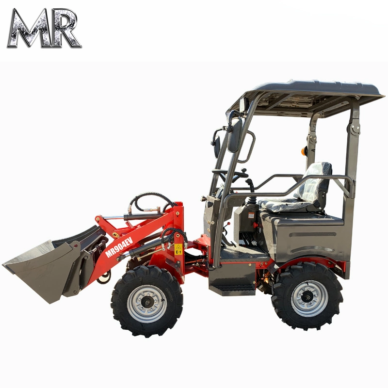 Electric Battery Power 400kg Mini Electric Mini Wheel Loader