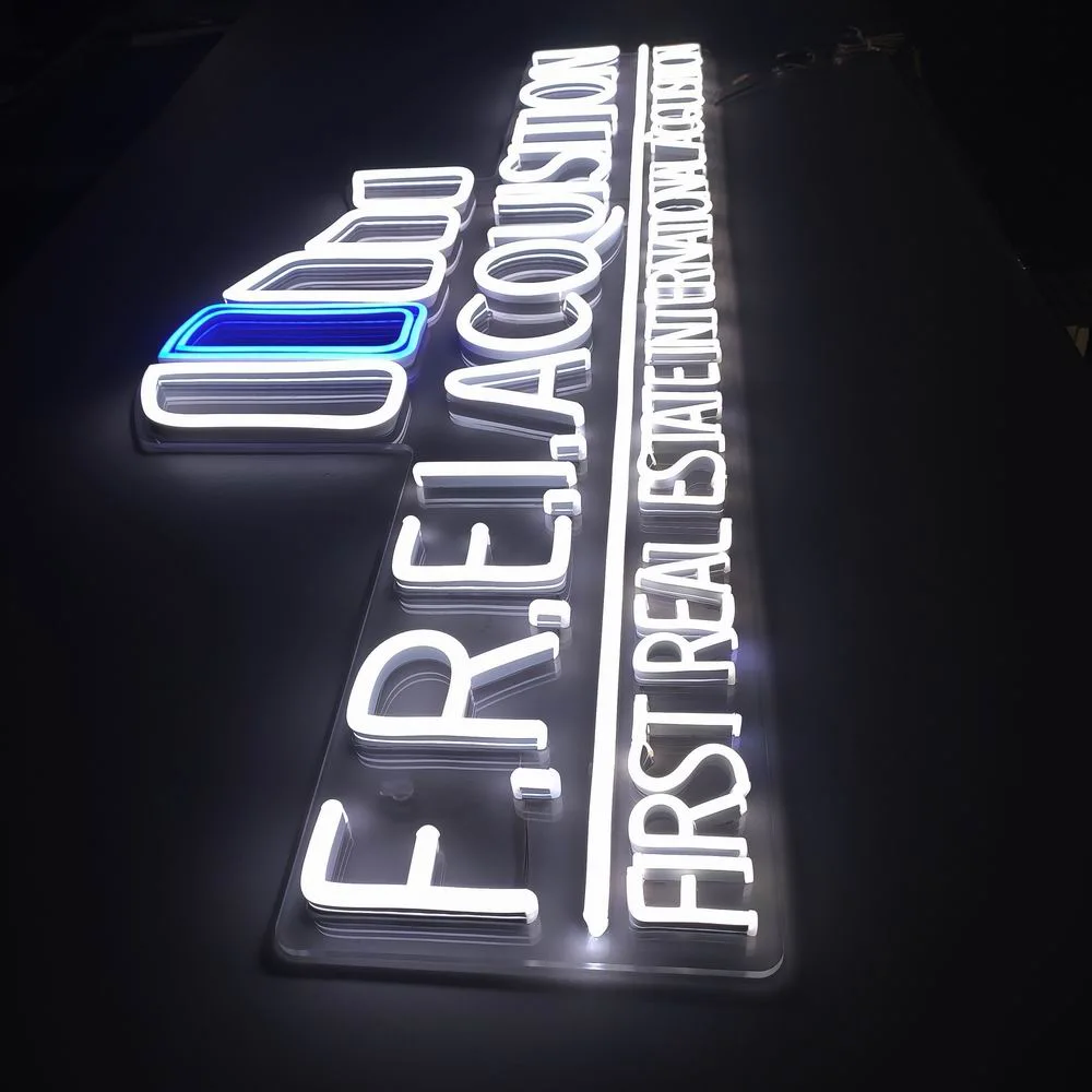 Custom Design LED Lighting Flex Neon Light Letters Sign Board