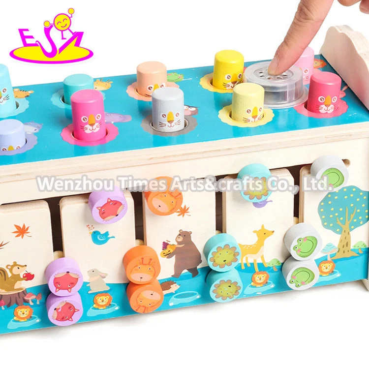 2021new Hottest Wooden Instrument Beat Toys with Music for Kids W11g080b