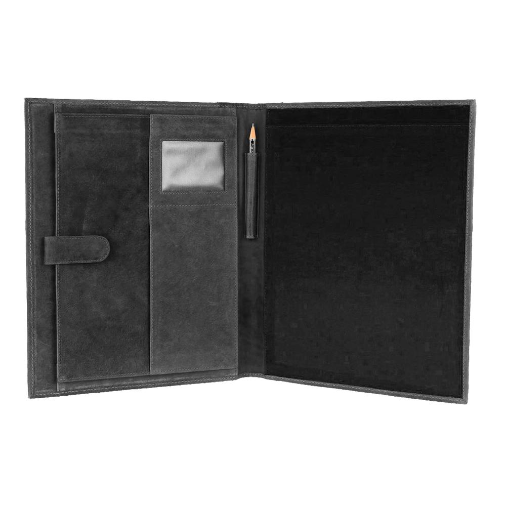 2021 Meeting A4 PU Leather Agenda Planner File Folder