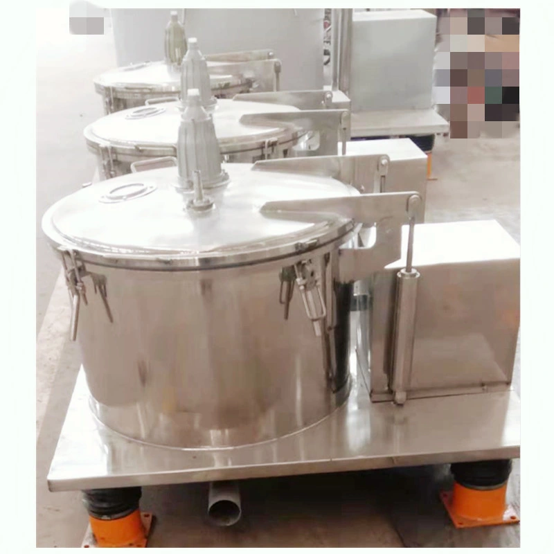 Basket Oil Alcohol Extraction 304 Stainless Steel Centrifuge Machine Factory Price