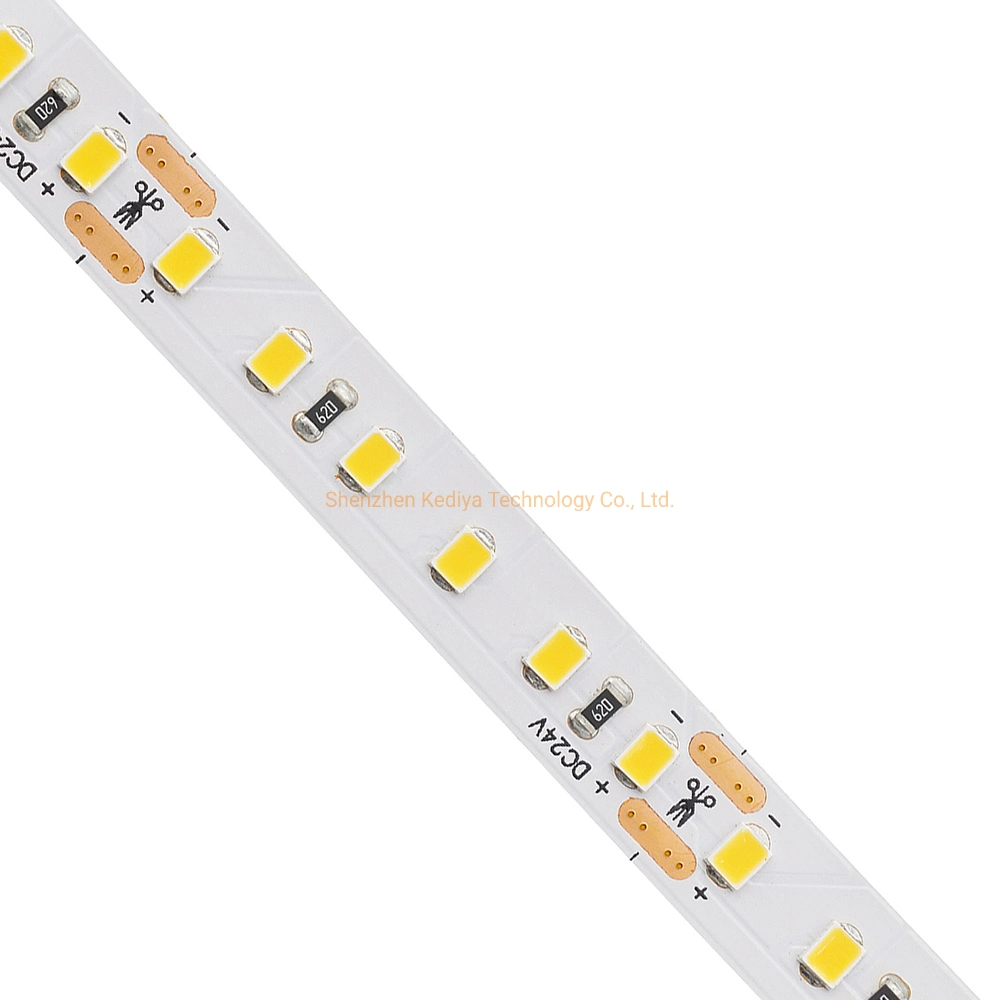 مقاومة للماء في المصنع 4 مم 5 مم 8 مم 10 مم 12 فولت 24 فولت Ra80 مطبخ Ra90 SMD2835 120LED للإضاءة الخلفية للتلفاز تحت خزانة إضاءة مرنة مصباح LED