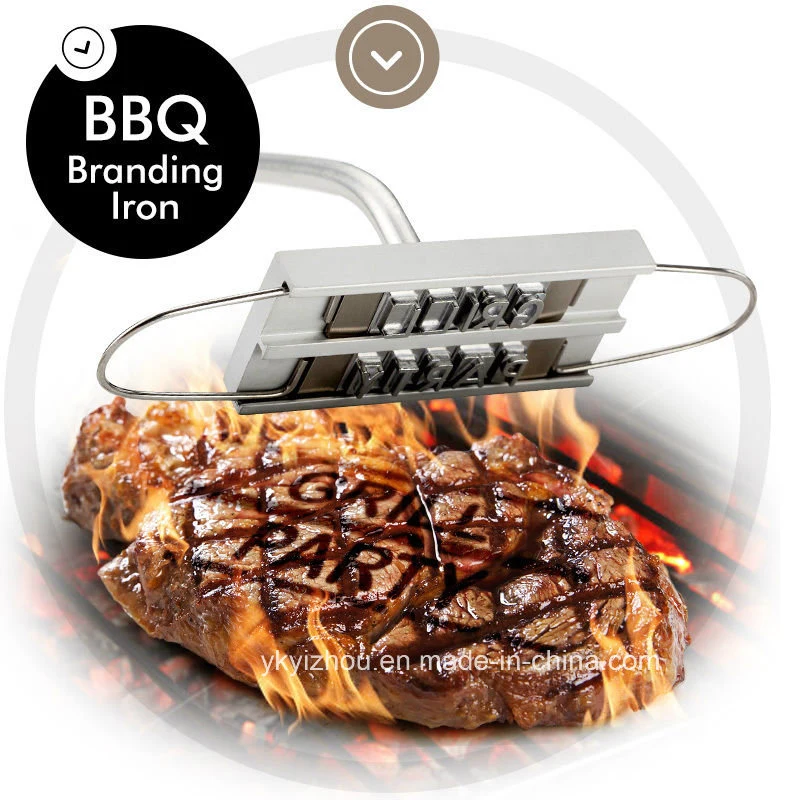 BBQ Branding Iron with 55PCS Changeable Letters