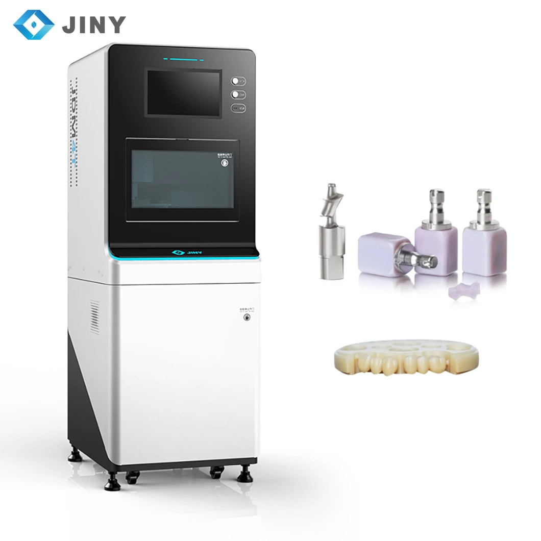 4-Axis Dental Equipment for Zirconia/Glass Ceramics/Abutment/PMMA