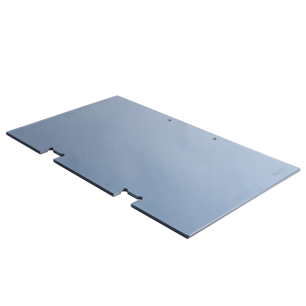 Edging R3 Chamfering Easy Cleaning Flat Tinted Blue Bathroom Tempered Glass