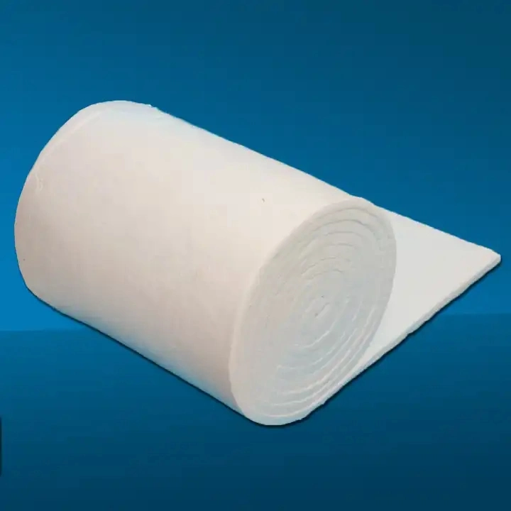 High Temperature 25mm Pipe Insulation Ceramic Fiber Blanket with Insulating Insulation Refractory for Blast Furnace