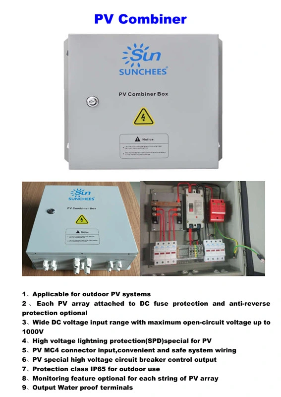 15kw Kit de panneau solaire mis hors tension de la grille de prix de l'onduleur Power Home