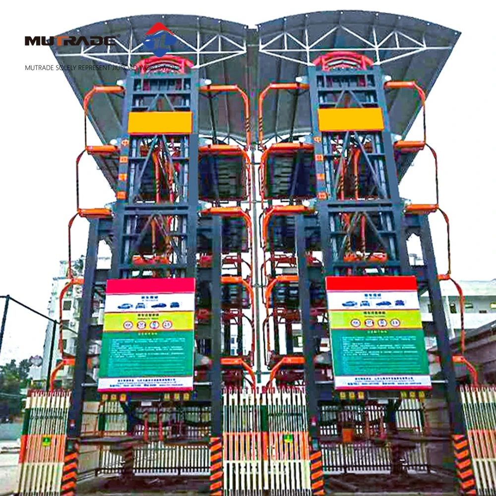 Mechanical Parking Building Smart Vertical Parking Lift