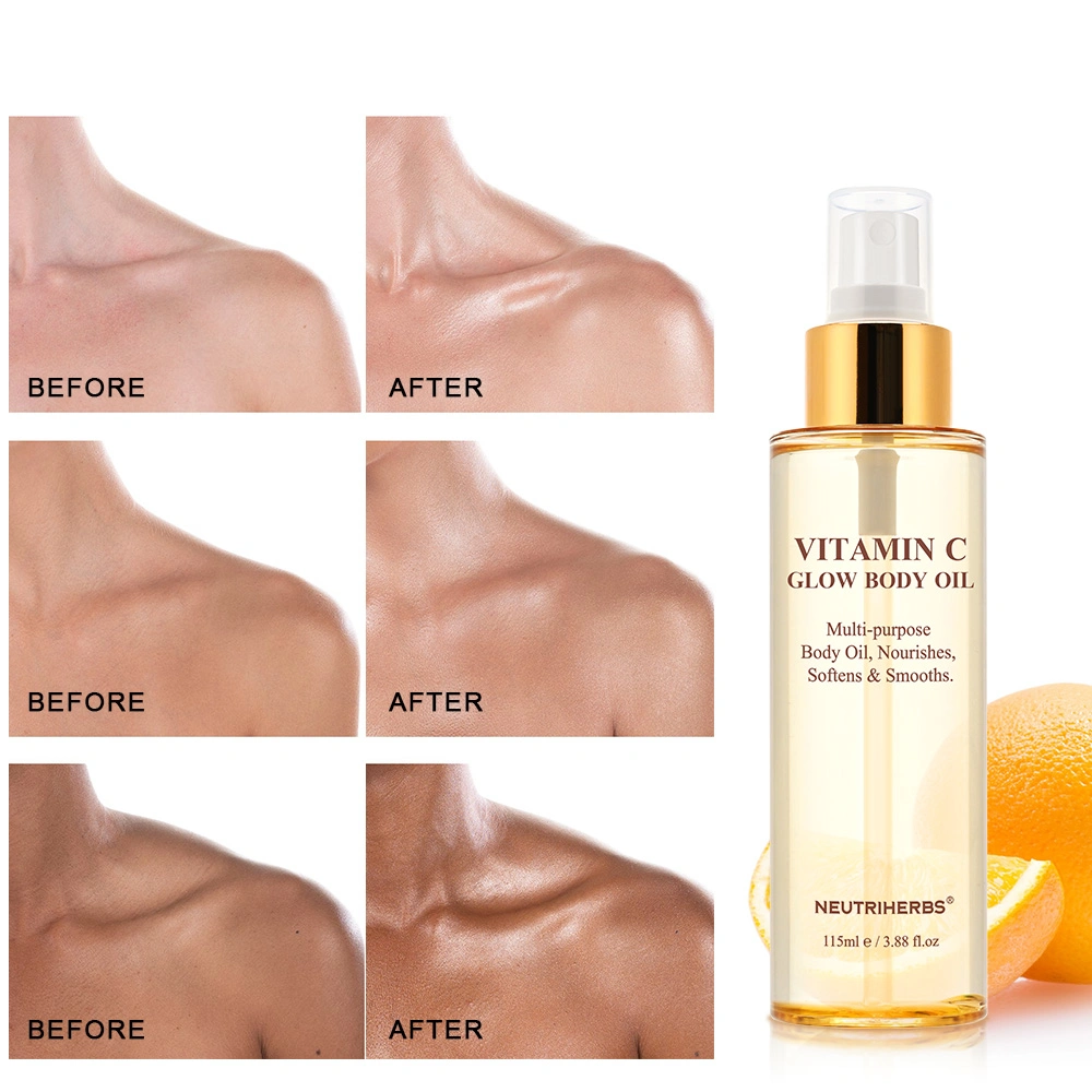 صيغة طبيعية غير دهنية تمتص الجسم بسرعة Vitamin C Glow الزيت