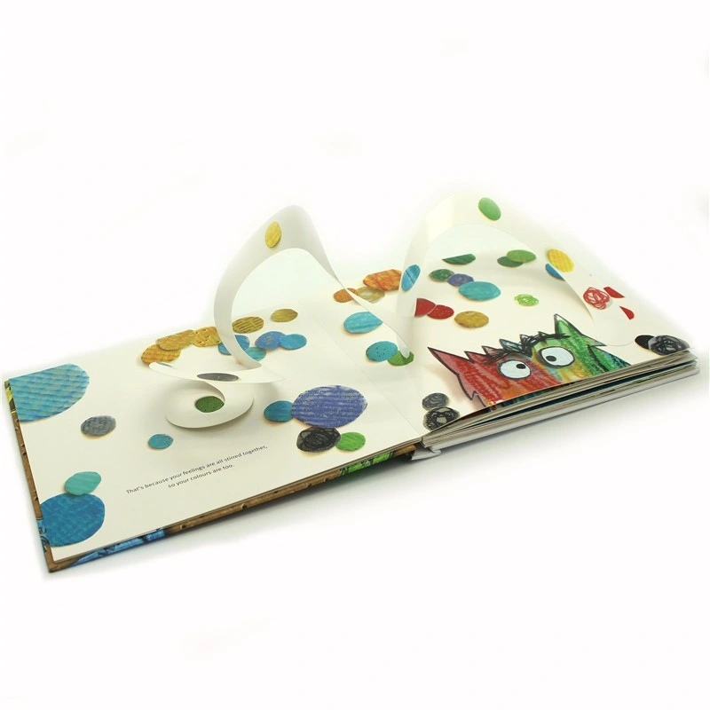 Custom Made Hardcover Kids Chilren Pop up Book Printing