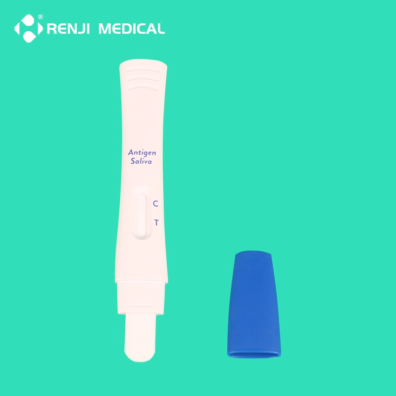 Renji Brand Lollipop Type Antigen Test Kit Saliva Easy Test Device Antigen Rapid Test