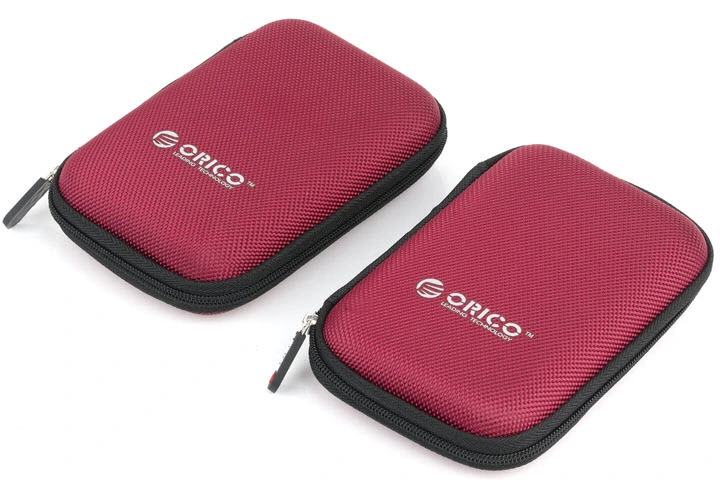 Red Color Hard EVA Case for Hard Disk Drive