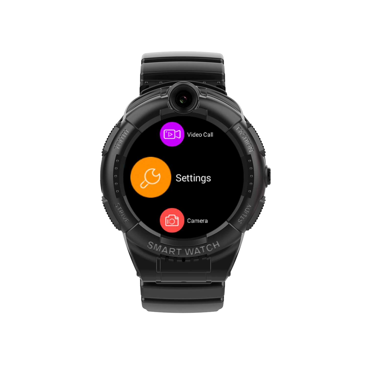 Calidad Nueva llegada IP67 niños impermeable Niño adolescente GPS Reloj seguimiento con seguimiento de historial videollamada Cámara doble D40U