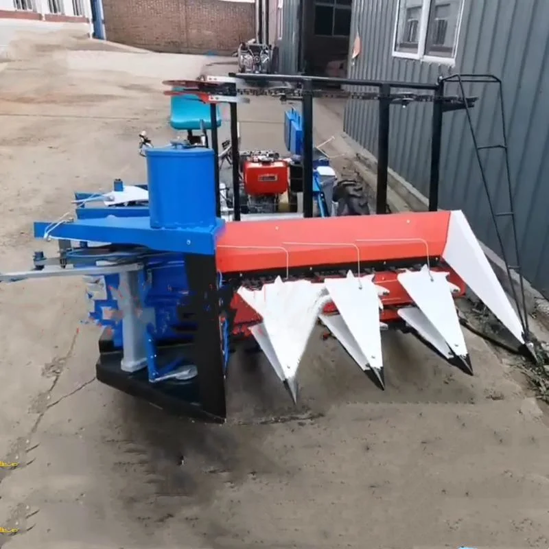 Harvesting and Binding All-in-One Machine Installed on Four-Wheel Tractor