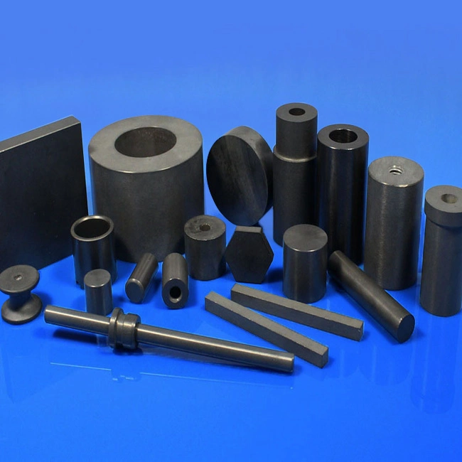 China Wholesale/Supplier Industrial Black High Thermal Shock Super Mechanical Strength Precision Industrial Customized Si3n4 Plate Silicon Nitride Ceramic Parts