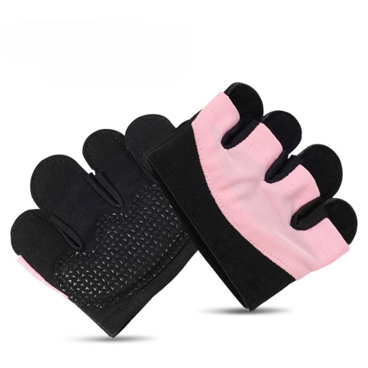 Cheap Non Slip Gym Workout Fitness Powerlifting Half Finger Weightlifting Gloves