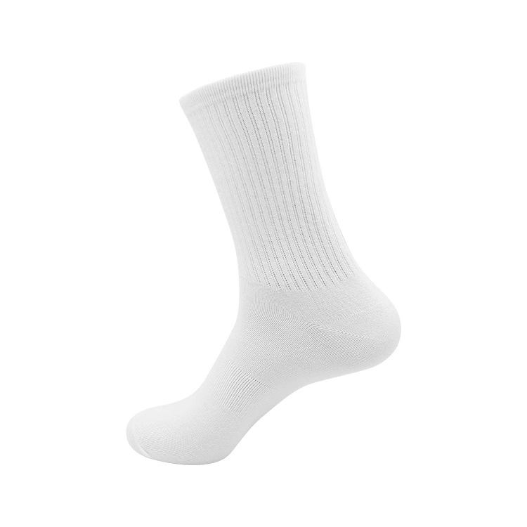 Amazon новая повседневный силы хлопка сплошным цветом середины трубки носки для мужчин