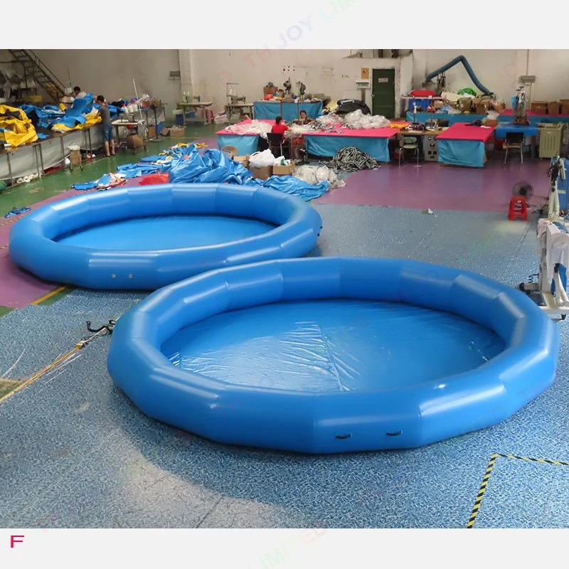 Piscina Commecial Portable 8m piscina de agua inflable redondo para juegos de agua