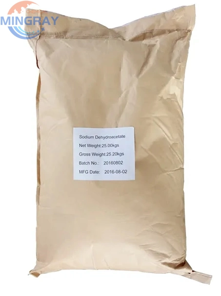 заводская цена Dehydroacetate натрия CAS 4418-26-2 Food Grade продовольственной консервантов