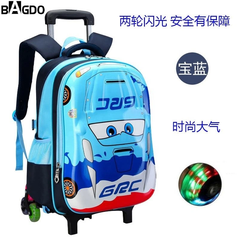 Cartoon Character Cute Hard Shell Trolley Luggage Schoolbags School Backpack