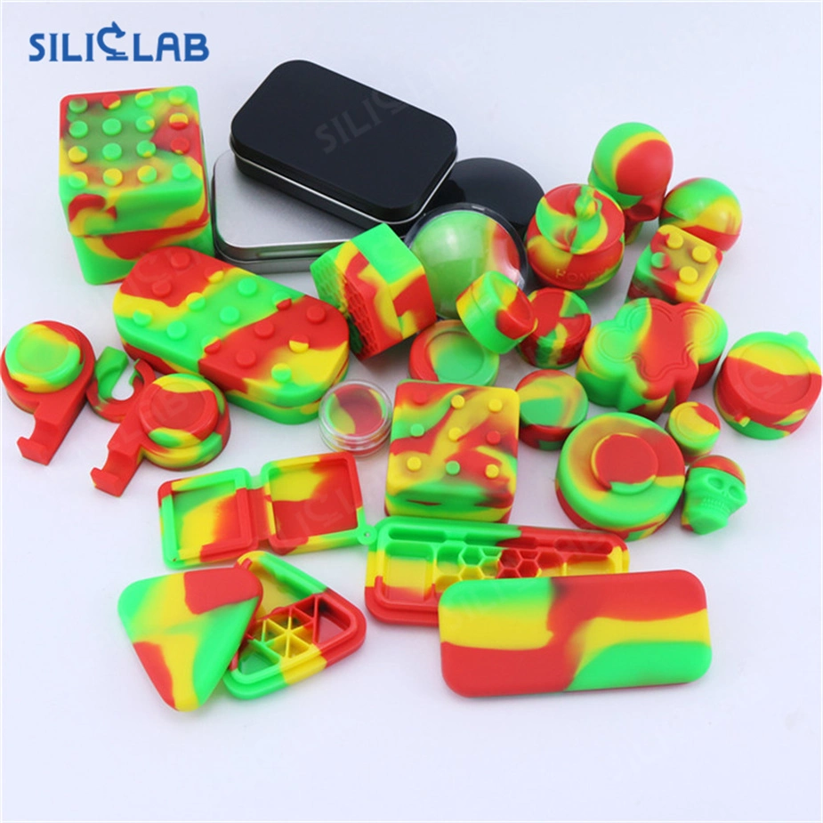 Siliclab China Wholesale/Supplier Smoking Accessories Various Silicone Wax Container