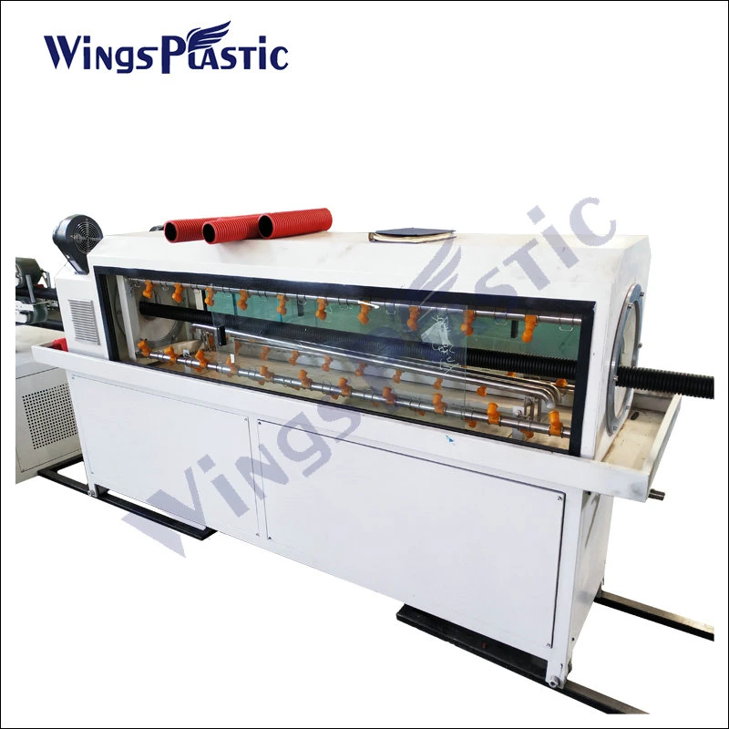 CE Certificated HDPE PVC Duct Double Wall Corrugated Ventilation Pipe Making Machine/Extrusion Production Line