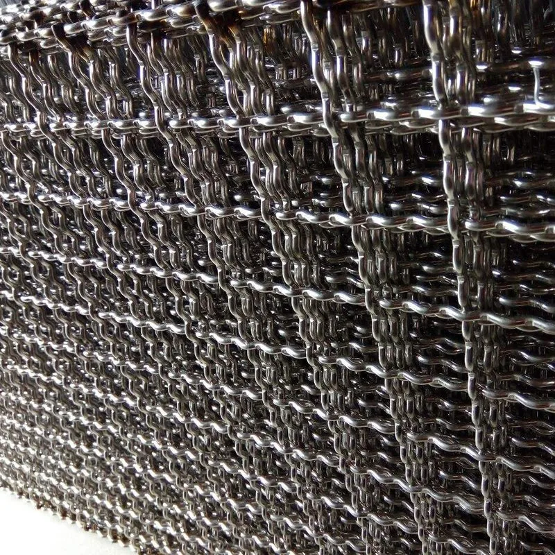 Stainless Steel Crimped Wire Mesh for Food Basket