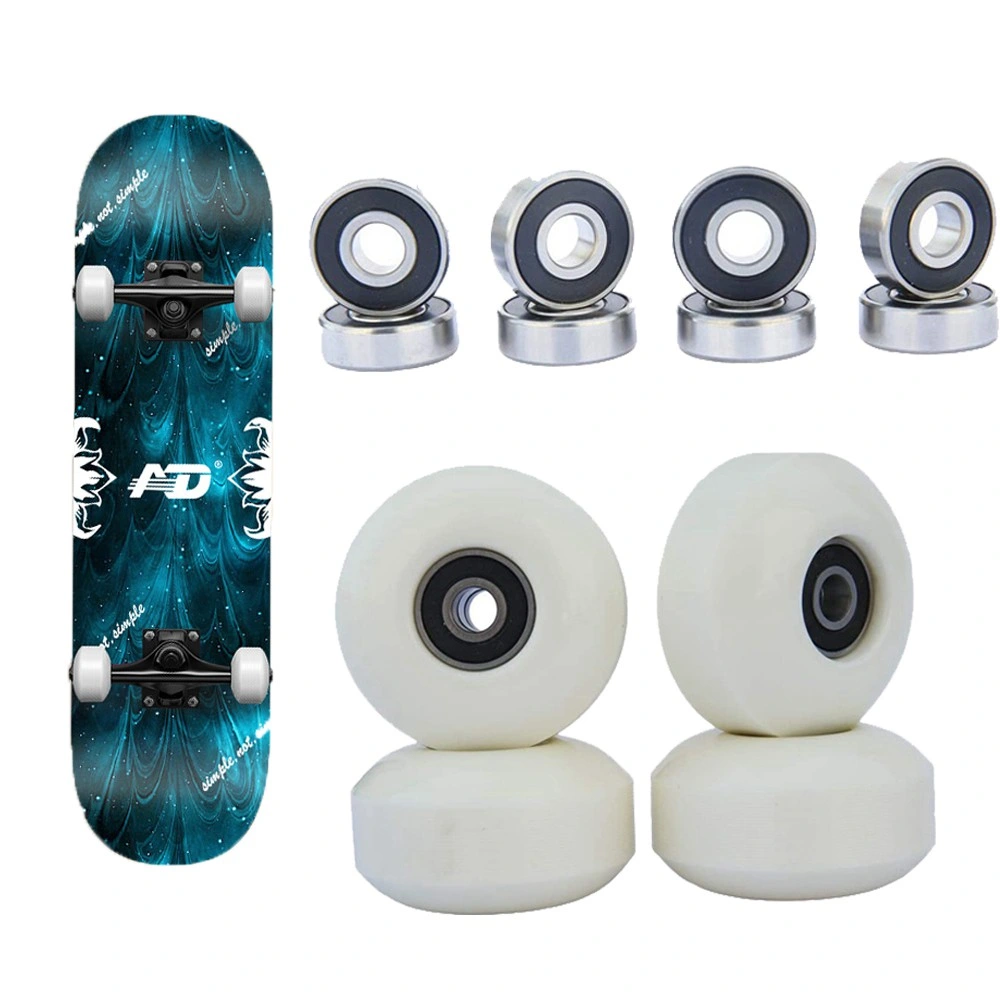 Custom 4 Piece/Set off Road Polyurethane 52mm 100A Longboard Skateboard Wheels