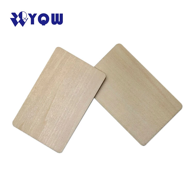 Customize Contactless Access Control Proximity Card 125kHz Tk4100 Chip Smart Hotel Creative Wooden Blank RFID Card