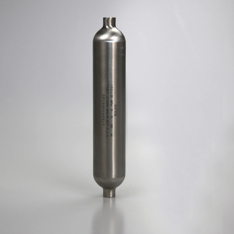 3000psi High Pressure 316ss Pressure Vessel LPG Sample Cylinder