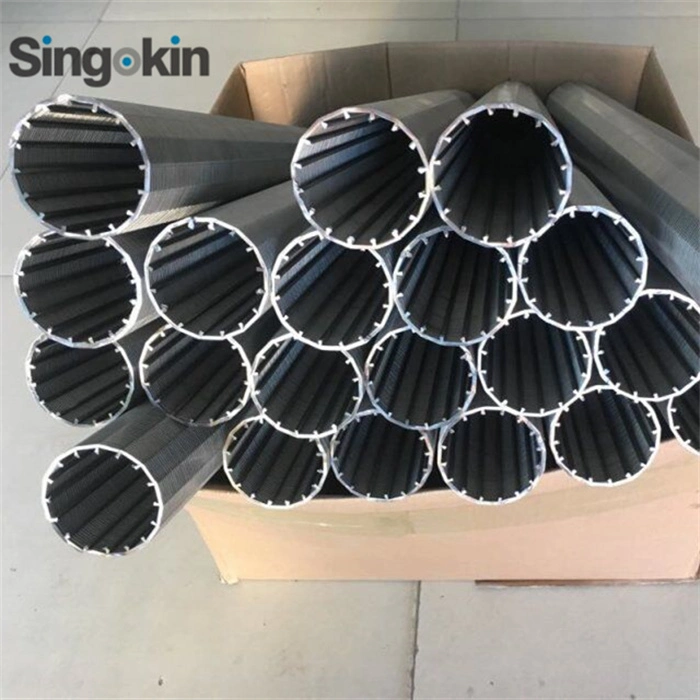 Stainless Steel Slotted Wedge Wire Screen Tube for Liquid Filter