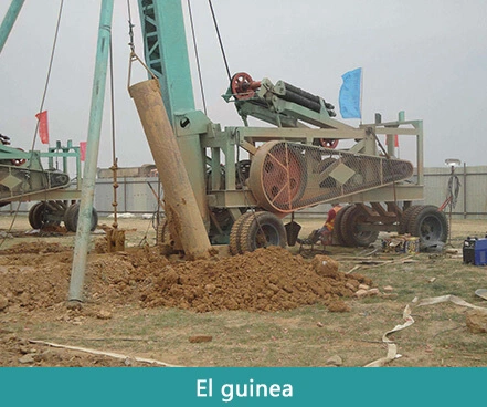 Hf-10A Environmental Protection Percussion Piling Drilling Equipment