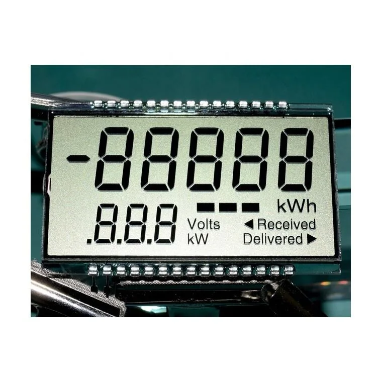 7 Segment Htn va Tn Stn 128*64 FSTN Dots/Positive/transflectif Module écran LCD graphique monochrome