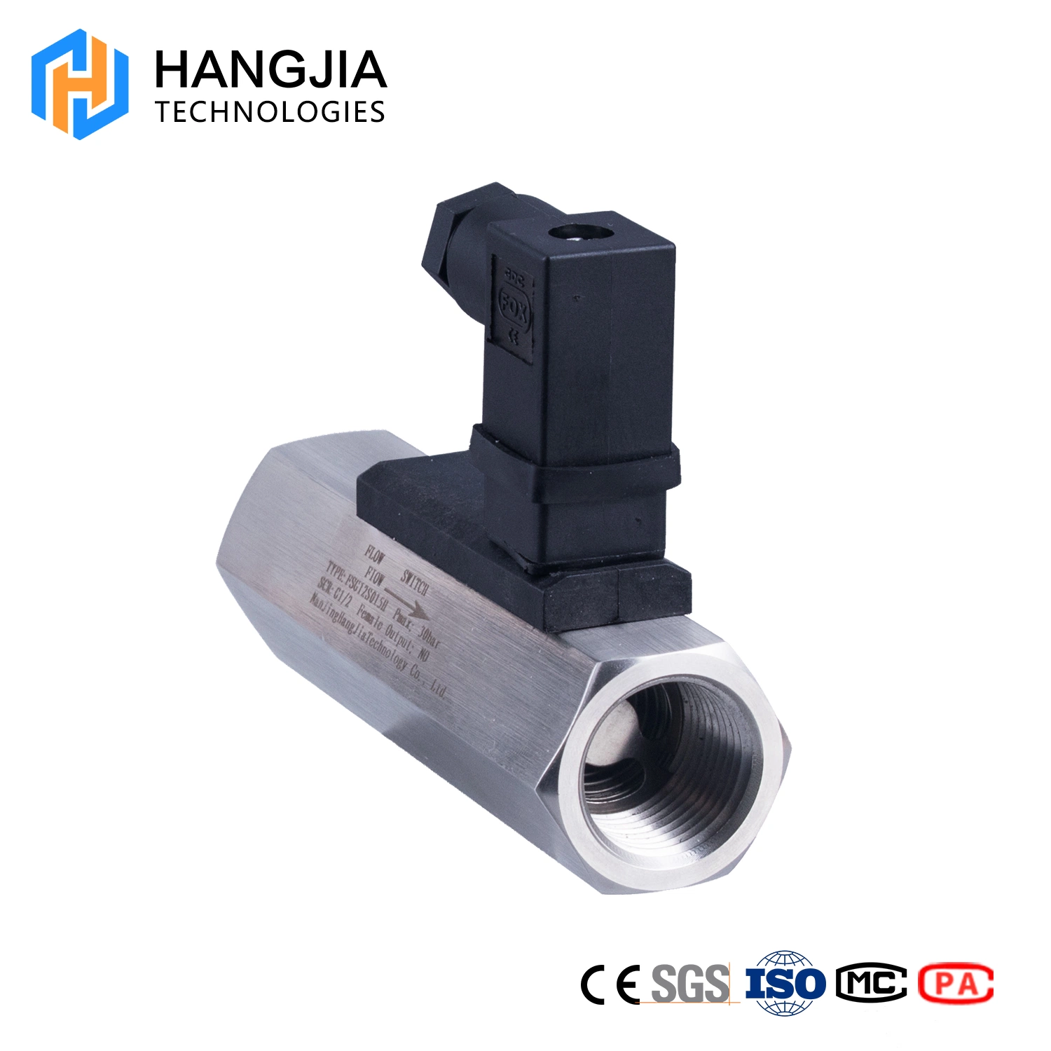 Water-cooling System IP65 Water Gas Oil Flow Switch