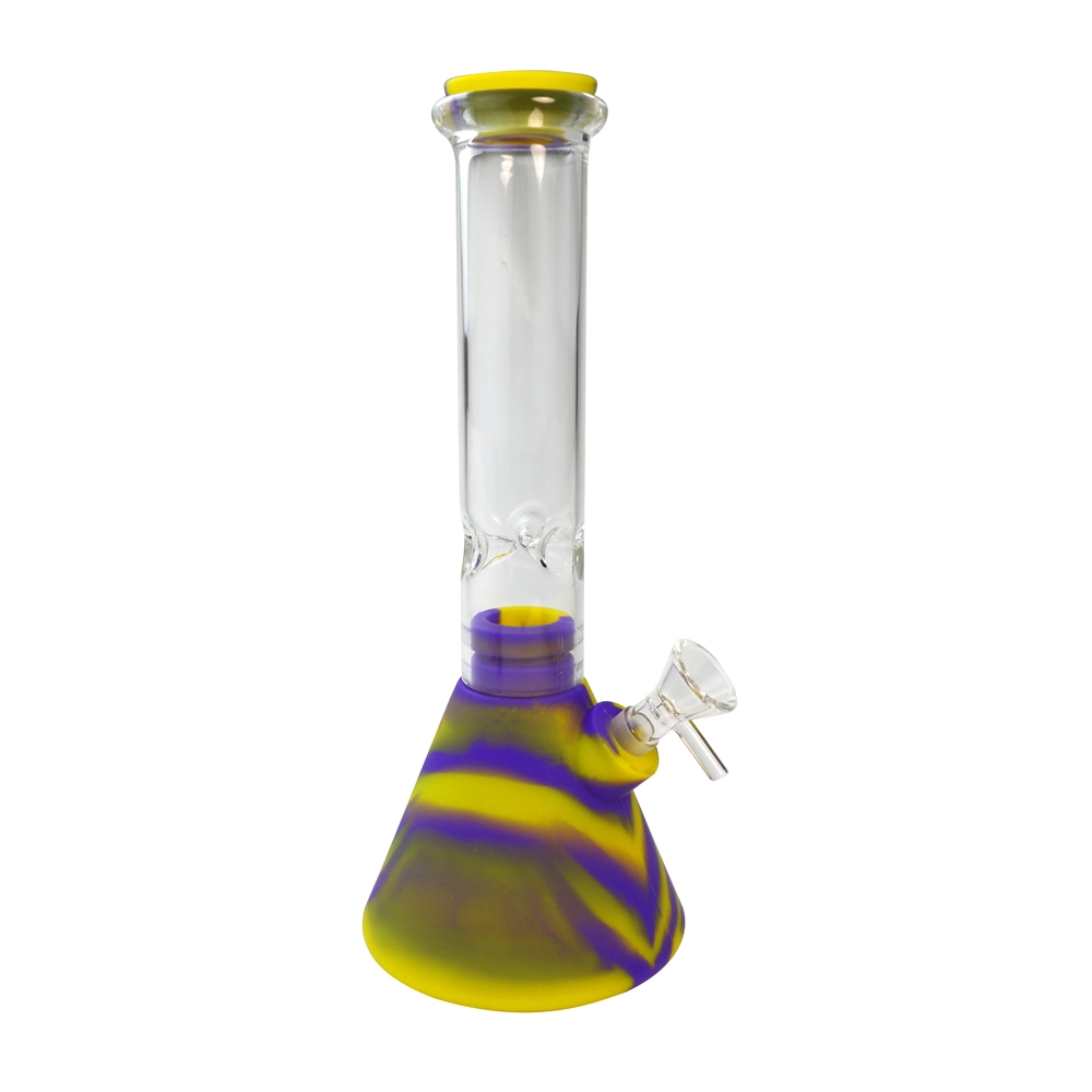 8-Inch Large Beaker Glass Water Pipe Set Wholesale/Supplier Price Smoking Glass Pipe