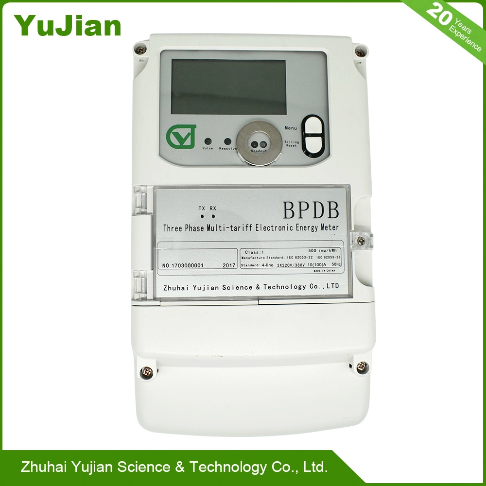 Three Phase Multi-Tariff Electronic Energy Meter