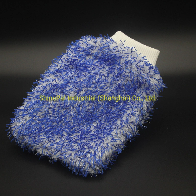 Cleaning Gloves Microfiber Chenille Car Plush Wash Mitt