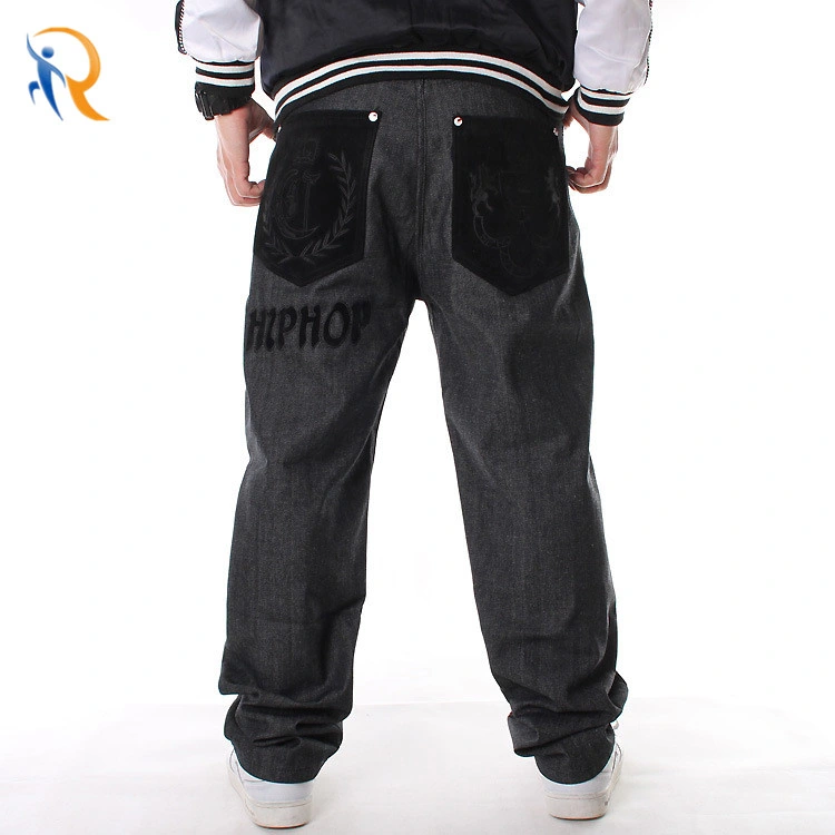 Street Style Hiphop Chenille Patch Jeans Jkt-217