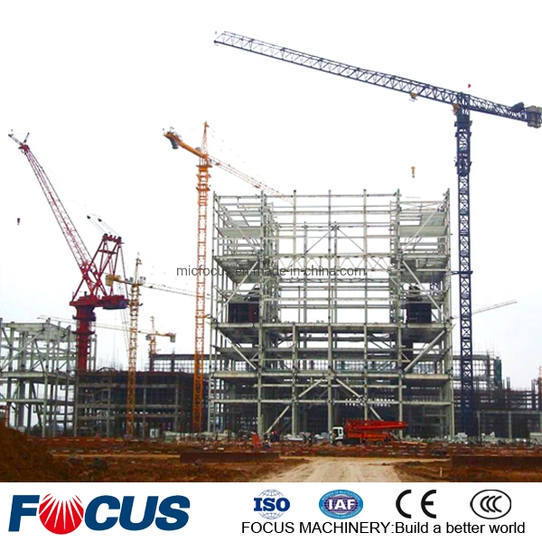 Self Erecting 3/4/6/8/10 Tons Tip Load Topless Tower Crane Price in Bangladesh